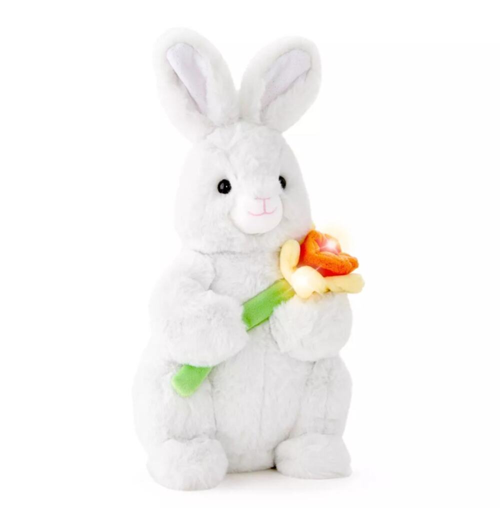 Bunny with Daffodil Plush 12" Glow Brights Stuffed Animals